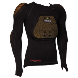 Pro Shirt X-V 2 Level 2 - wygląd koszulki - koszulka motocyklowa Forcefield - przód - ochraniacze - klatka - piersiowa
