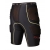 Contakt Shorts - wygląd spodenek  - spodenki rowerowe z ochraniaczami Forcefield - tył